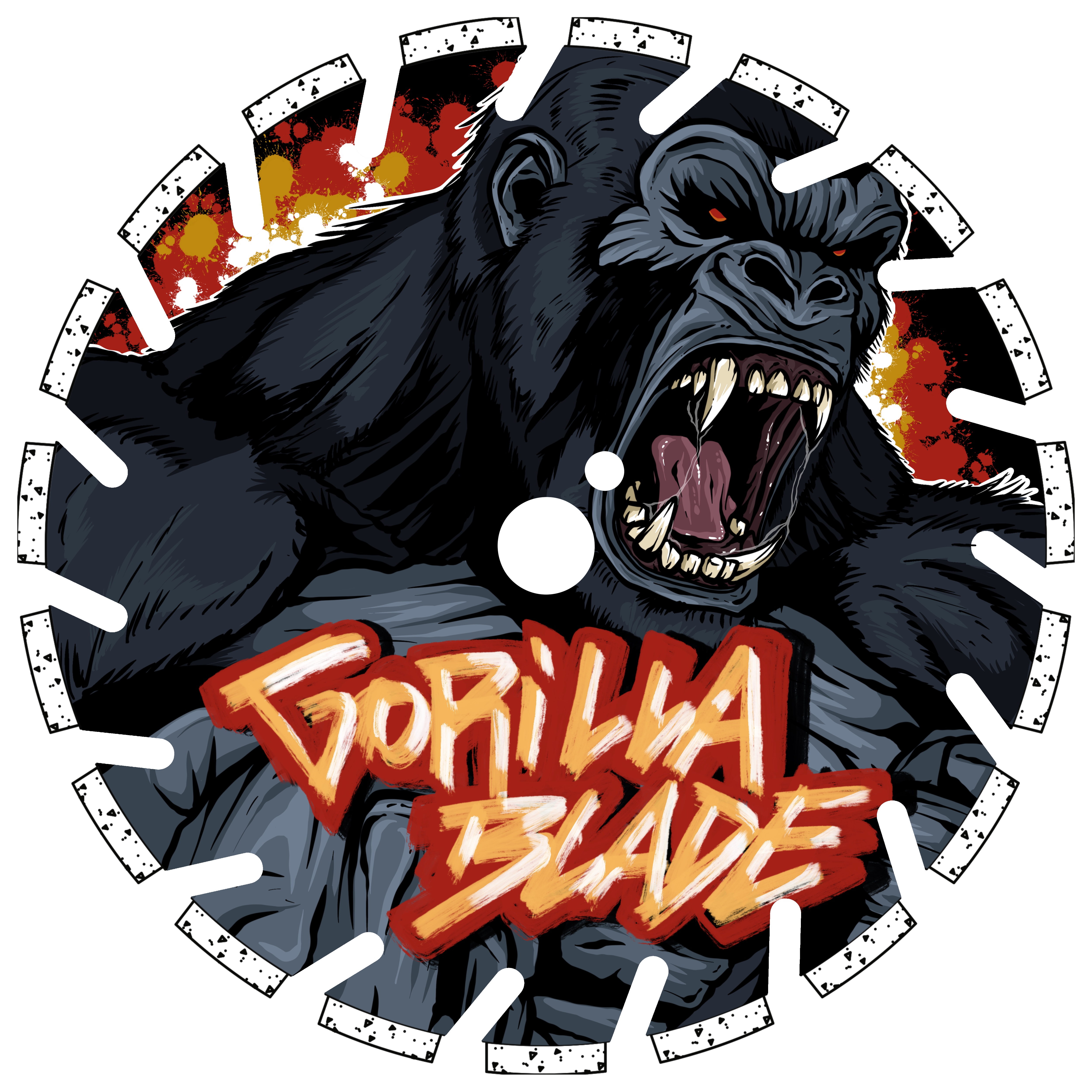 GORILLA BLADE ALL HOLES Gorilla Blade